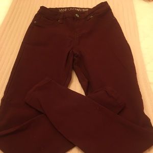 🌸VANILLA STAR BURGUNDY PANTS🌸